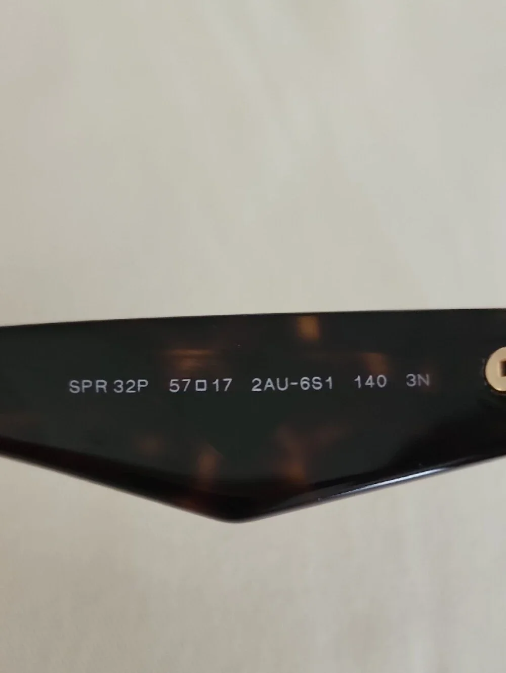 Prada SPR 32P Oversized Tortoiseshell Sunglasses with Brown Gradient Lenses